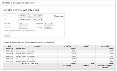 FAQ: Can I choose the Statement of Account (SOA) to be sent to .